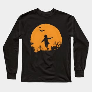 Running Halloween Long Sleeve T-Shirt